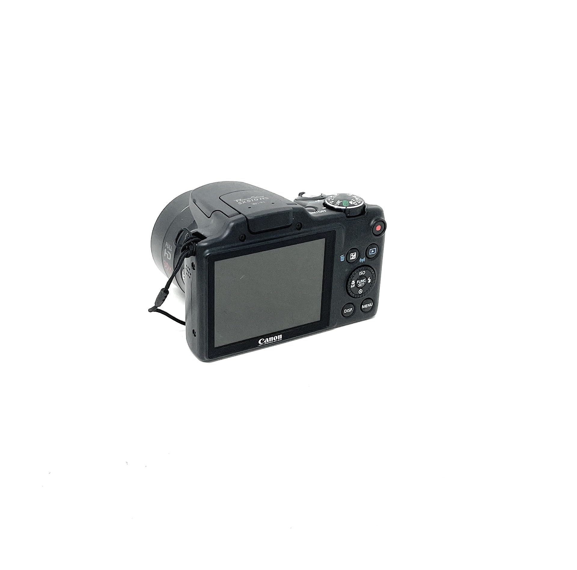 Canon SX510 HS Appareil Photo Numérique 4,3" (11 cm) 12,1 Mpix Zoom Optique 30x USB Noir