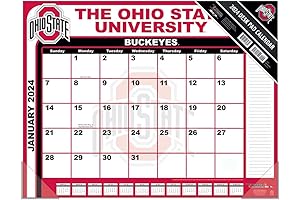 TURNER SPORTS Ohio State Buckeyes 2024 Desk Calendar