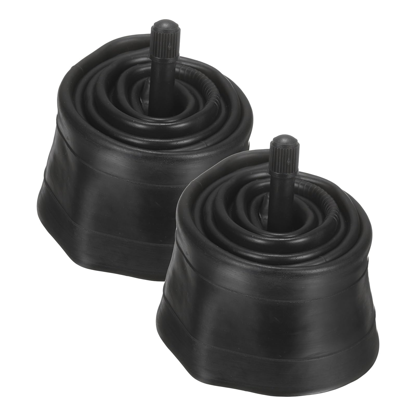 sourcing map 2pcs 18" Inner Tubes Width Fit 2.125/2.4 Rubber Bicycle Tube with 32mm Standard Valve for MTB Mountain Dirt Bike