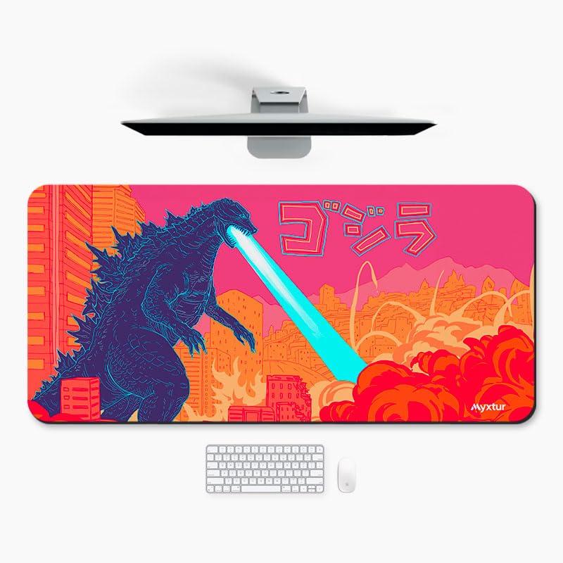 Myxtur Godzilla Atomic Breath Gaming Desk Mat (XL) (B0CWPG9ZGV) Amazon Price History, Amazon Price Tracker