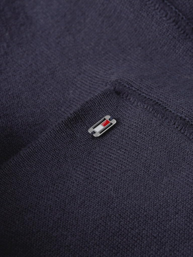 Tommy Hilfiger Chaqueta de Punto Mujer Cardigan Co Jersey Reversible Cardi con Botones