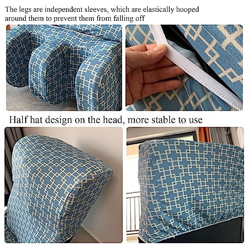 Housse de chaise de massage extensible FBKPHSS lavable et anti-poussière - 3