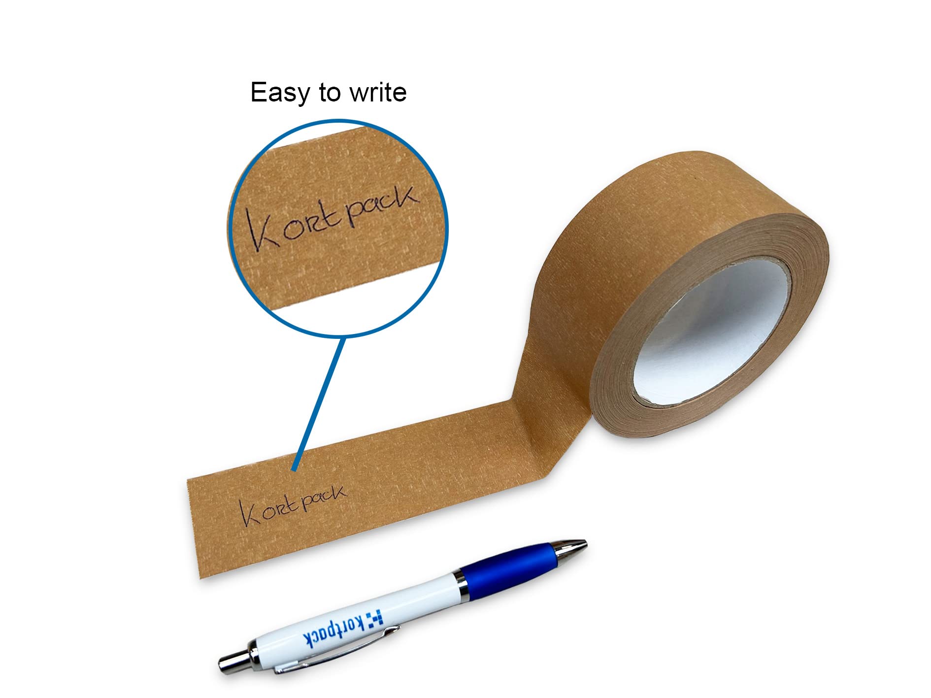 36 Rollen - Papier Klebeband- Braun - 50mm x 50m