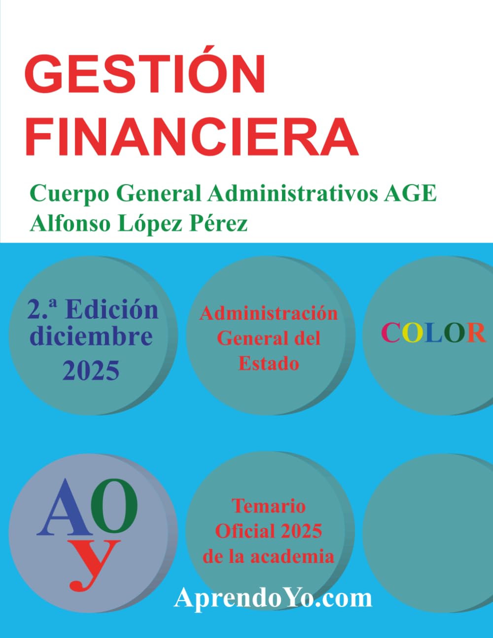 GESTIÓN FINANCIERA: CUERPO GENERAL ADMINISTRATIVOS DE LA AGE (CUERPOS DE LA ADMINISTRACIÓN GENERAL DEL ESTADO)