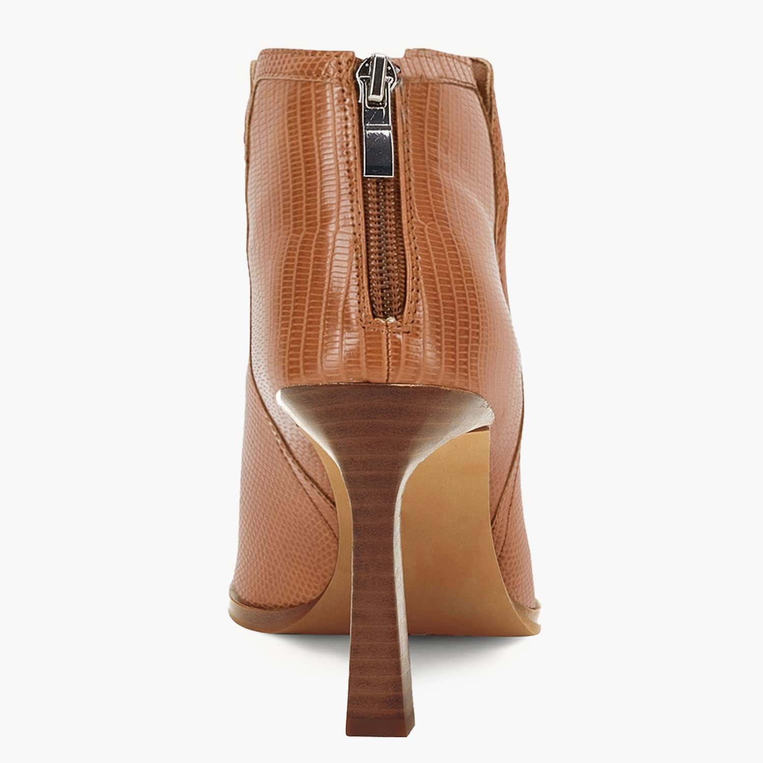 Juliet Holy Womens High Heel Booties Pointed Toe V Cut Back Zipper Short Dress Ankle Boots - Image 7