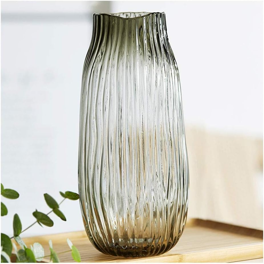 美品 ガラス製花器 花瓶 フラワーベース いけばな華道アレンジメント