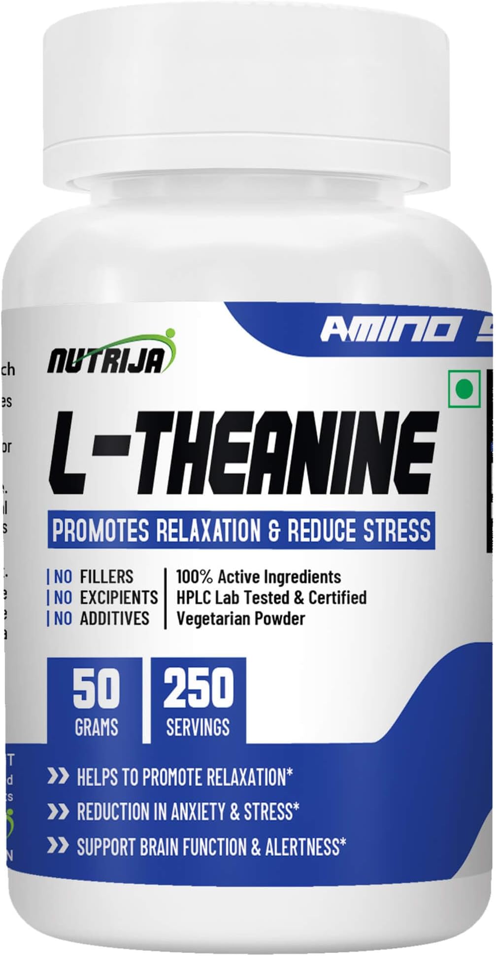 NutriJa L-Theanine Powder – (50 Grams)