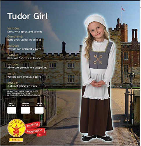 Rubies-Official-Tudor-Girl-Costume-Girls-Small