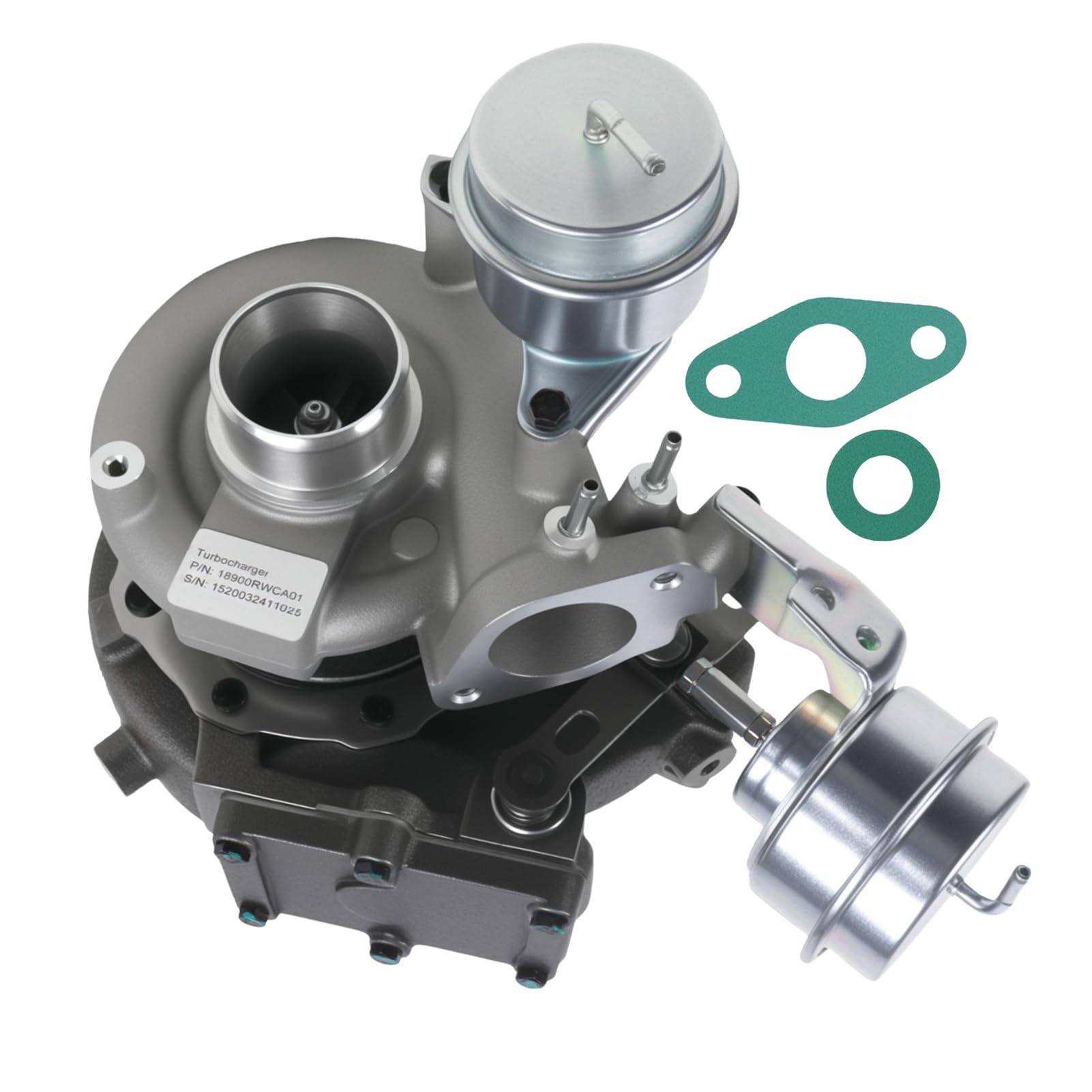 Photo 1 of Turbo Turbocharger for Acura RDX 2007 2008 2009 2010 2011 2012 2.3L, 18900RWCA01 Engine Turbo Charger Replaces Part, 49389-01030 18900-RWC-A014-M3 49389-01031 49389-01040 49389-01042