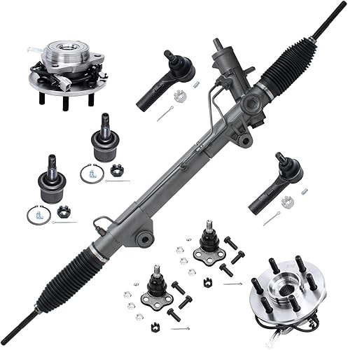 Miniatura 478 de Detroit Axle - Kit de cubos de rodamiento de rueda delantera de 6 piezas para Dodge Dart 2013-2016, Chrysler 200 2015-2017, 2 cojinetes de rueda