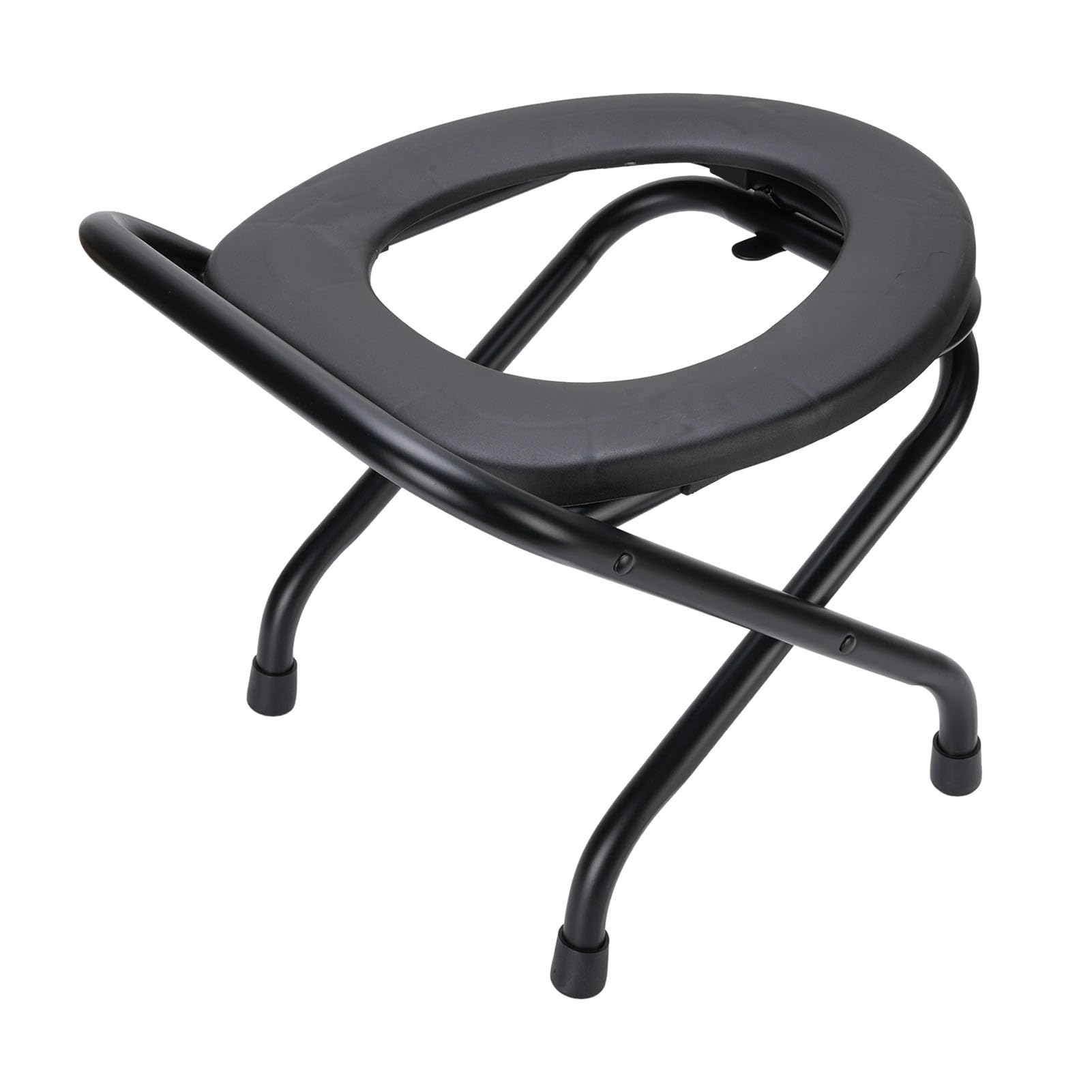 Przenośne żelazne Składane Krzesło Toaletowe Ergonomiczne (30cm)