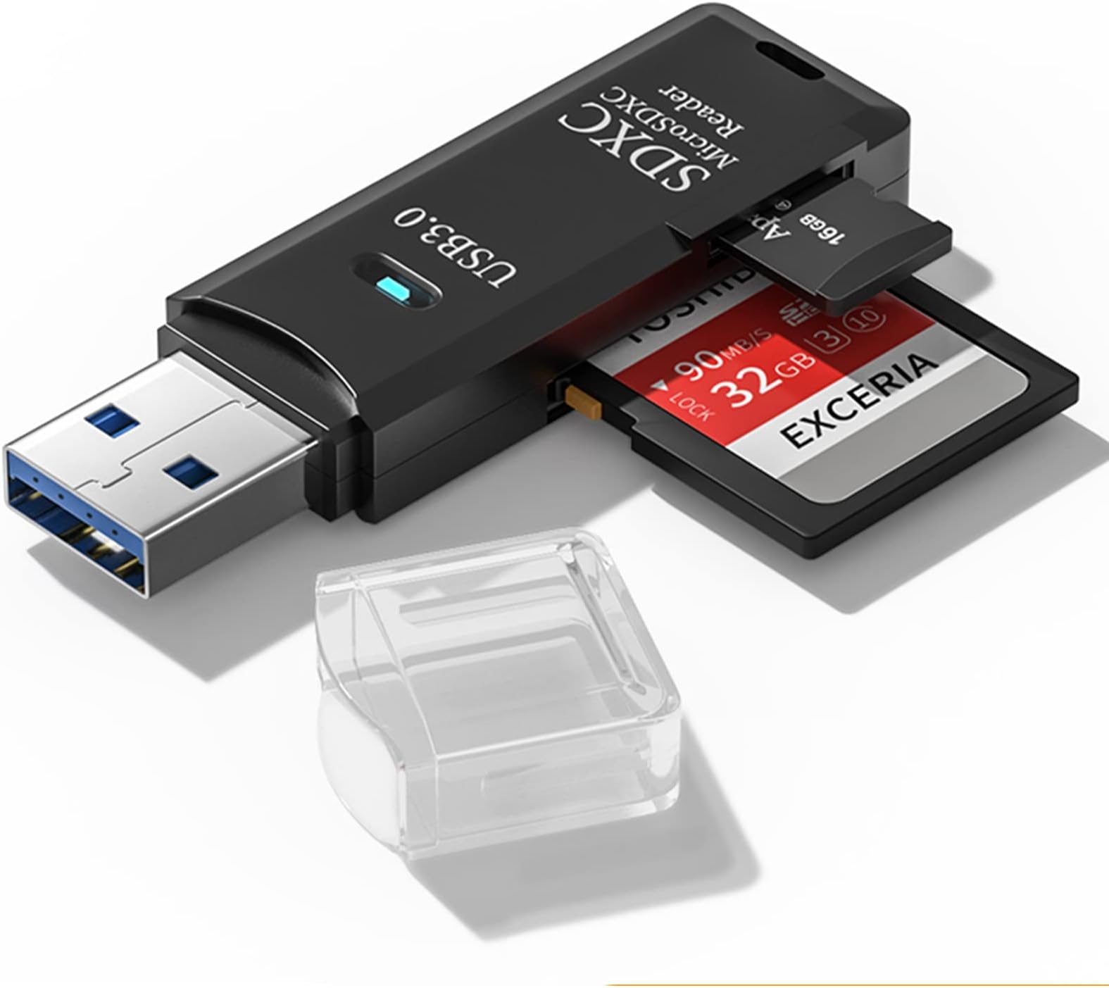 Amazon.com: USB 3.0 SD Card Reader for PC, Laptop, Mac, Windows, Linux ...