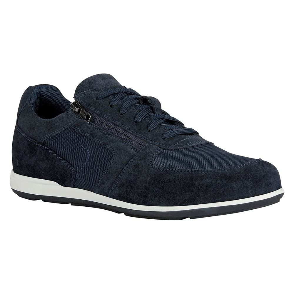 Geox Boys' U Ionio Trainers, Navy, 4.5 UK