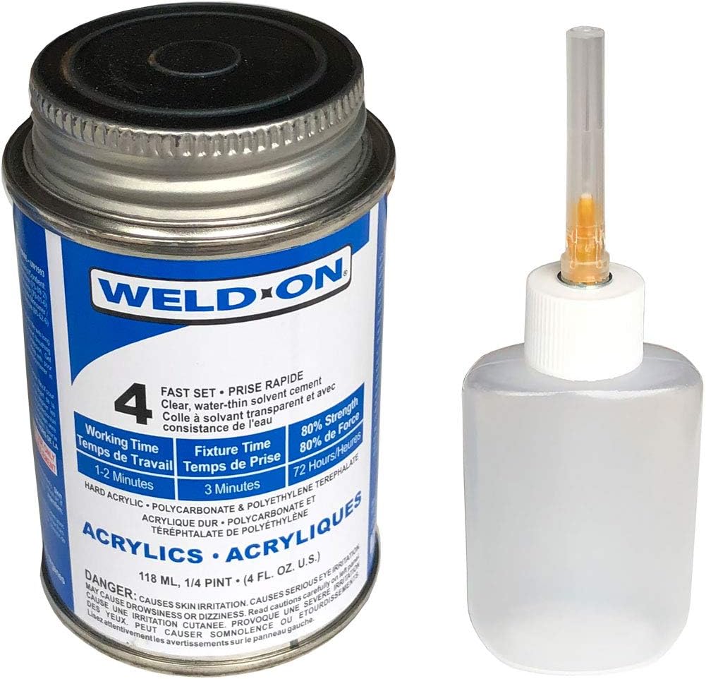Weldon #4 Applicator Bottle 1/4 Pint 4 oz 10308 1 Each