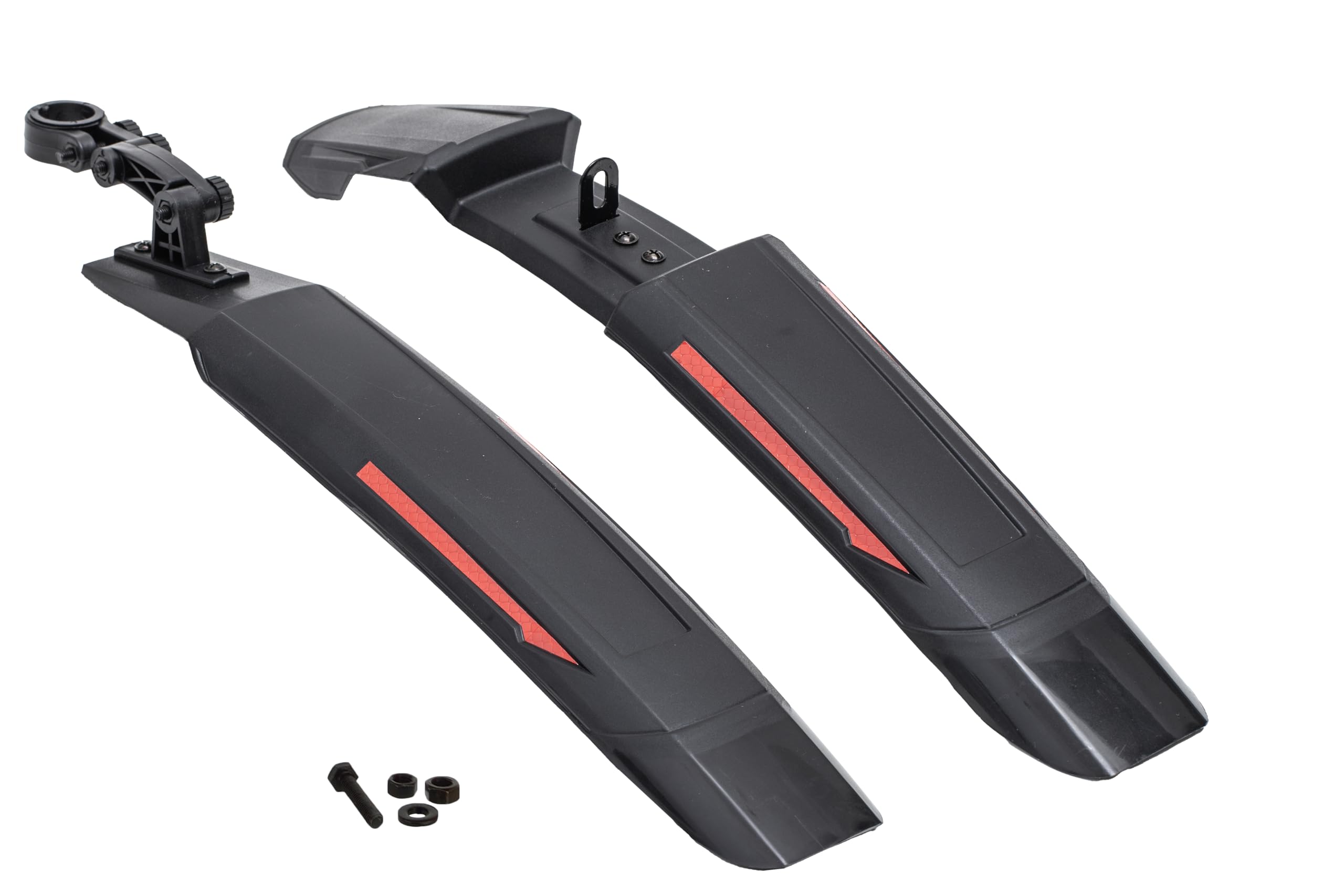 Dark Horse® Bicycle Cobra Reflective Fender Set, Suitable for 24" & 26" Inch Cycle, V-Brake Model, MTB & ATB Cycles, Durable CLAMP Fitting New Mudguard for Cycles (Red) (B0CWG3CVBL) Amazon Price History, Amazon Price Tracker