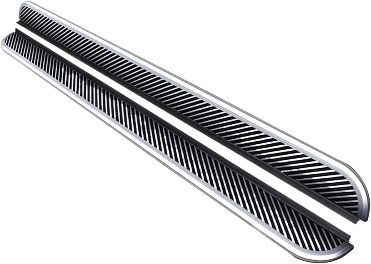 Running Boards Compatible with Volkswagen VW ID.4 2020-2026,2PCs Aluminum Fixed Side Steps | No Drill Bolt-On Kit | SUV Accessories (1 Set)
