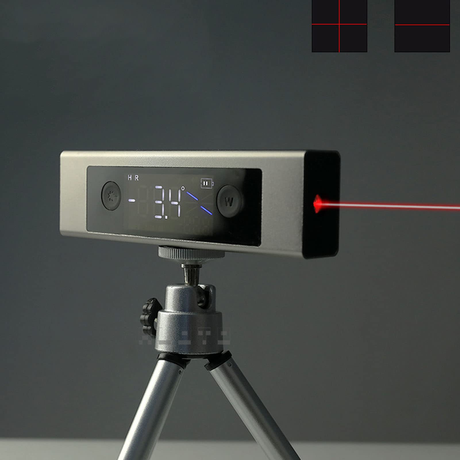 Angle Finder, Strumento di Misurazione Laser, Calibro Digitale Dell'angolo, Righello Dell'angolo Laser Goniometro di Livello Display Digitale a LED Strumento di Ricerca della Misura Per Lavorare