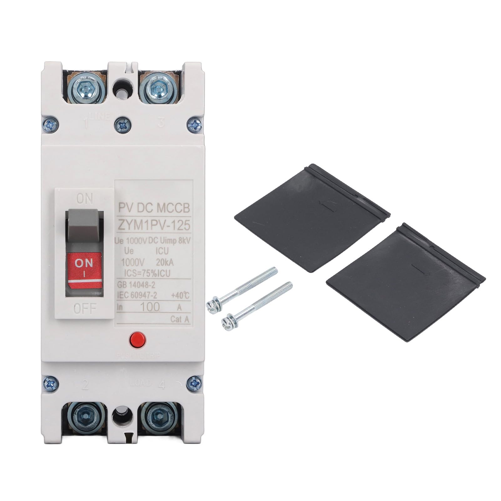 Interruptor inteligente WiFi CC 2P 100A con control remoto para sobrecarga solar 8