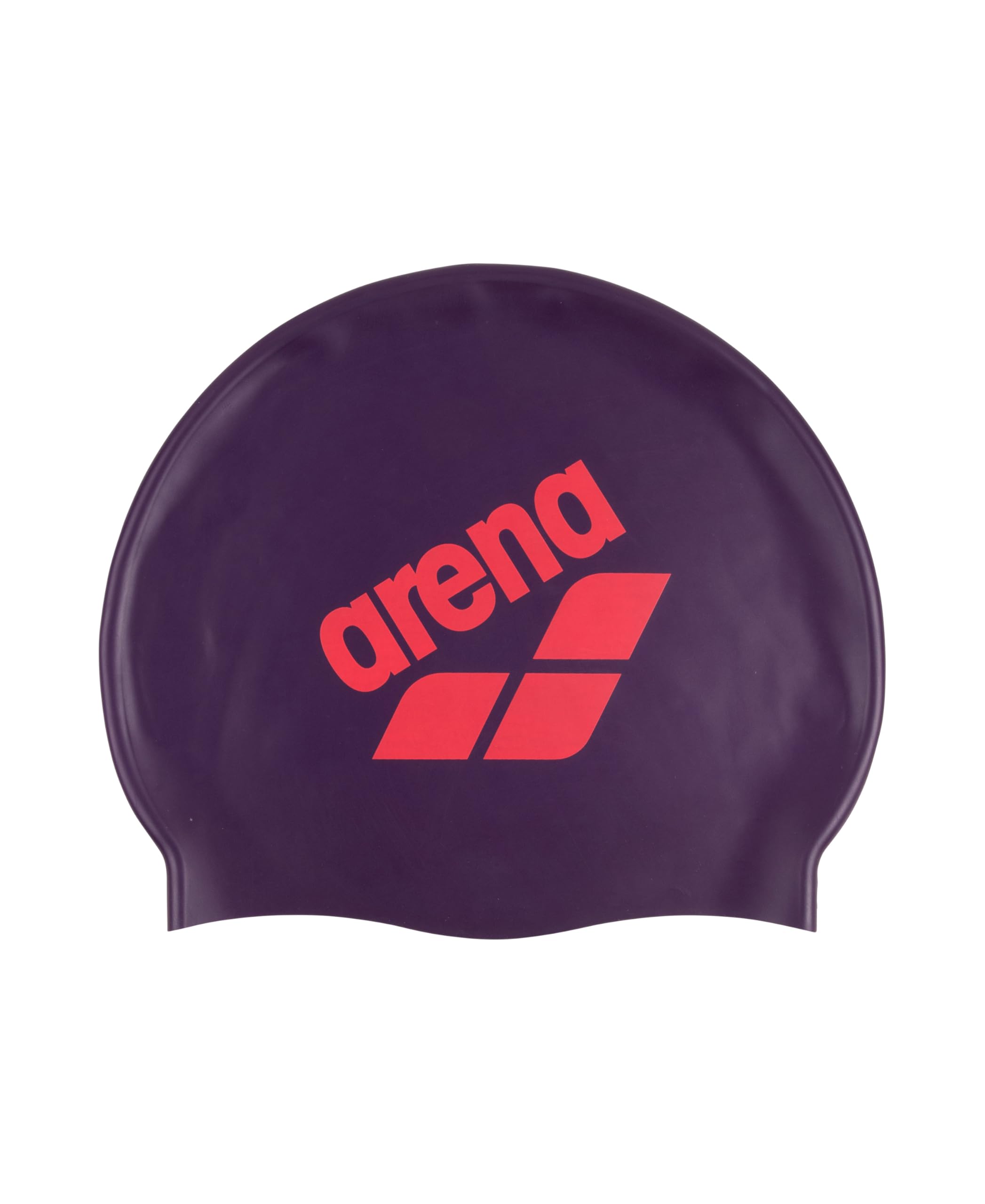Arena Unisex Big Logo Silicone Swim Cap Women and Men Fitness Swimmers Intensive Training Durable Soft Elastic Bathing Cap