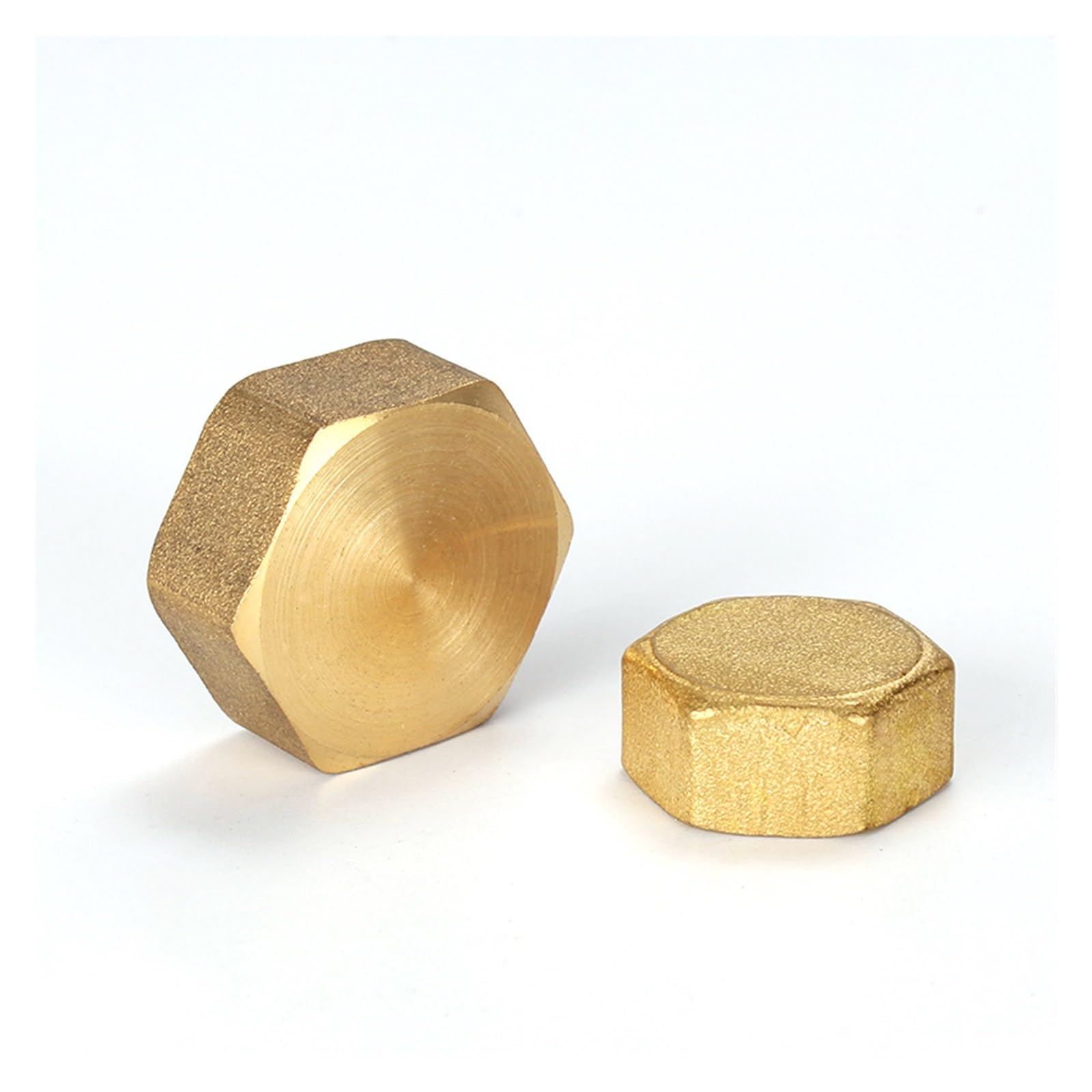 Connettore terminale testa esagonale con filettatura maschio tubo ottone 1/8-1 pollice (femmina Plug, 1 PCS-3/4")