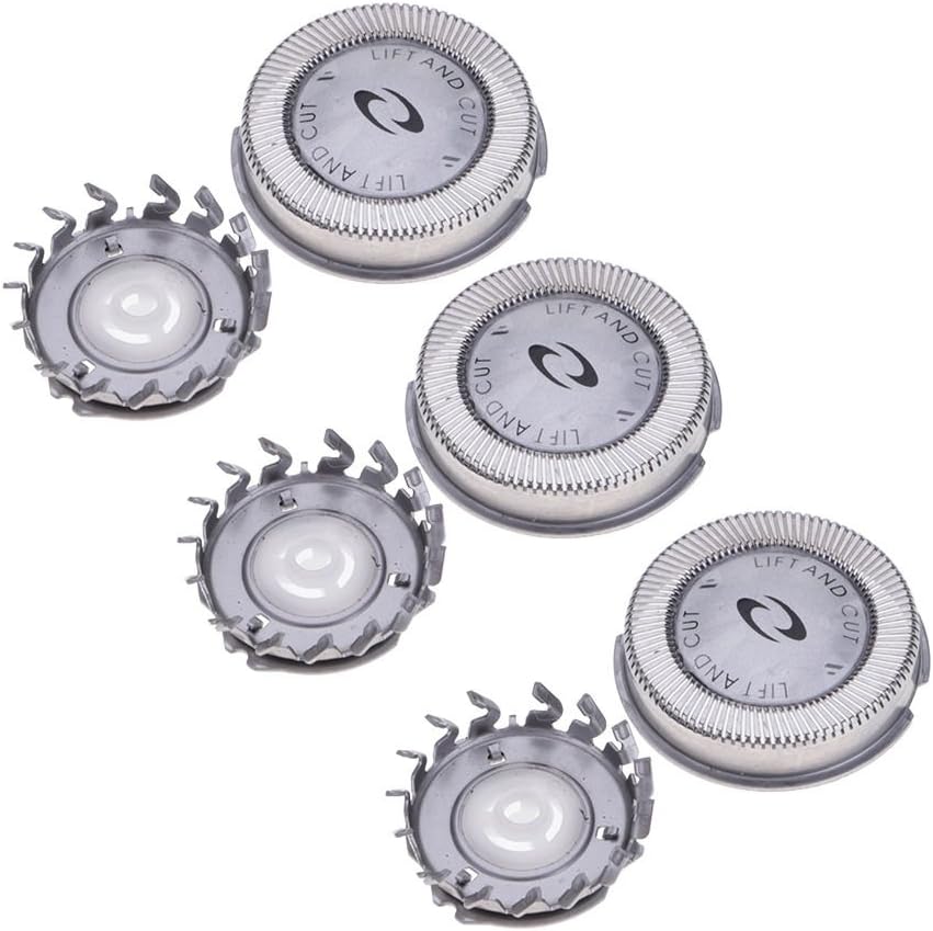 Replacement Shaving Heads Blade For Philips Norelco HQ56 HQ55 HQ442 HQ300 HQ916 HQ6 HQ3 Reflex Plus and Electric Micro Action