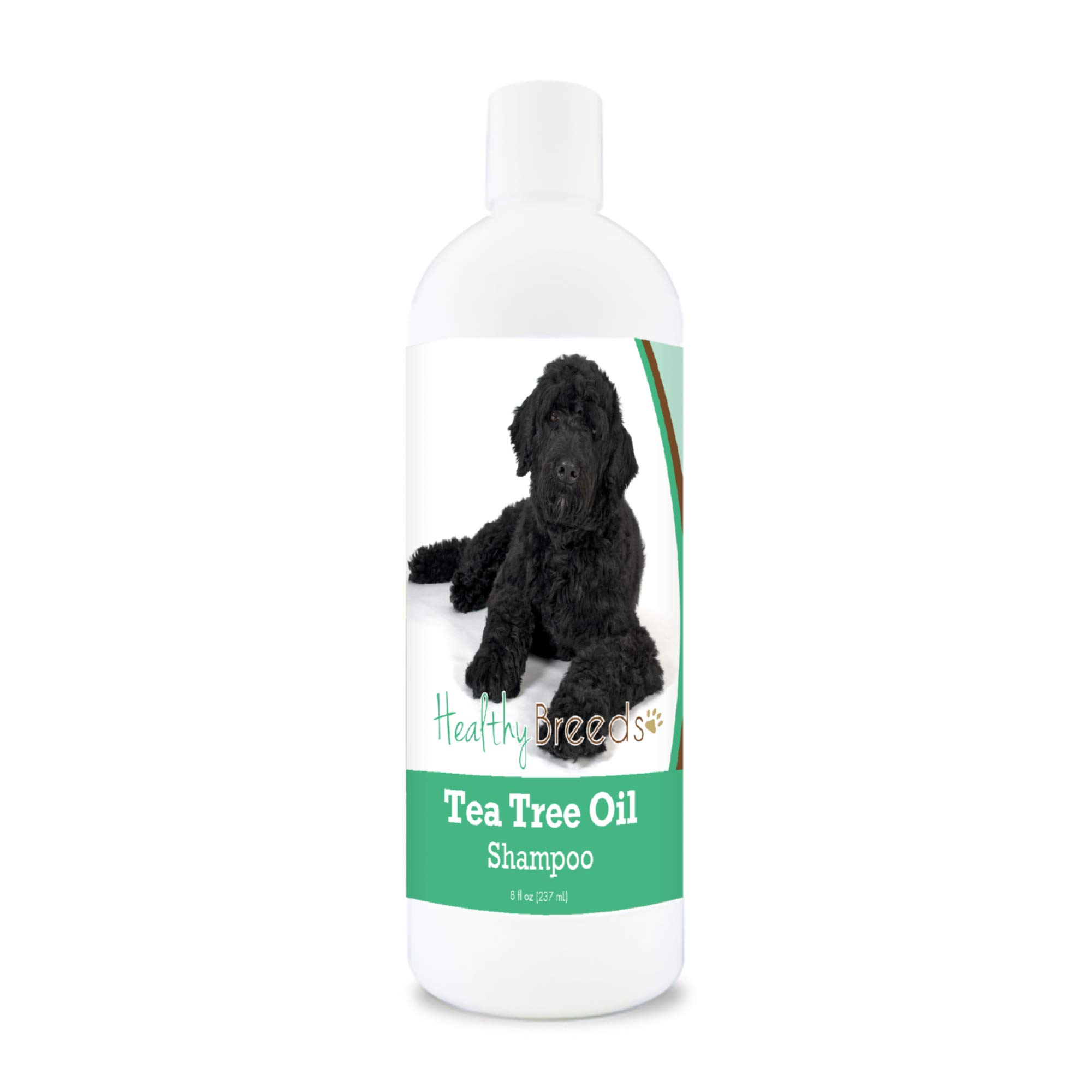 Healthy Breeds Portuguese Water Dog Tea Tree Oil Shampoo – Formulated for Dry, Irritated Skin – Reduce Dandruff – Wintergreen Scent – 8 oz