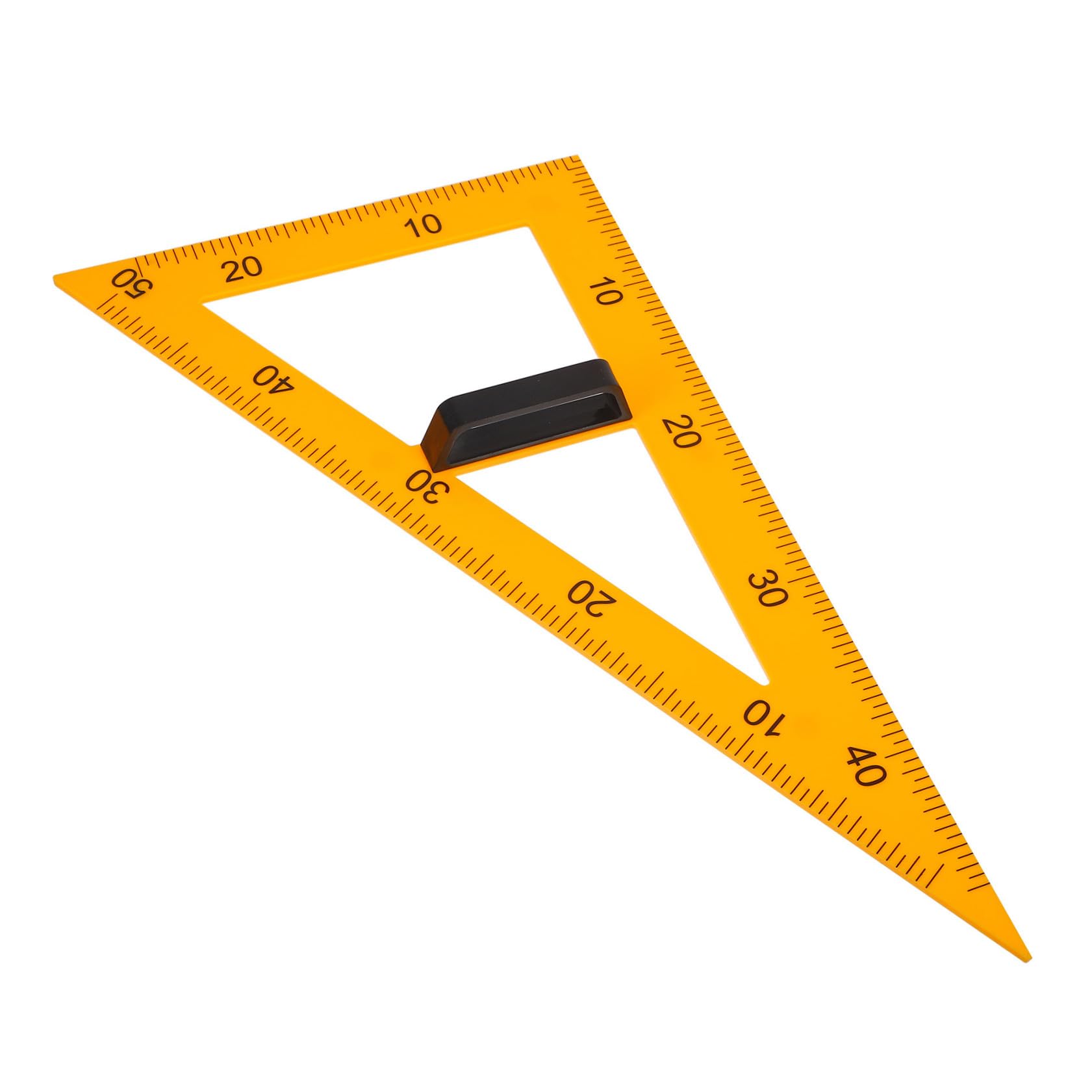 Regla triangular magnética para profesores y material de dibujo escolar en aula