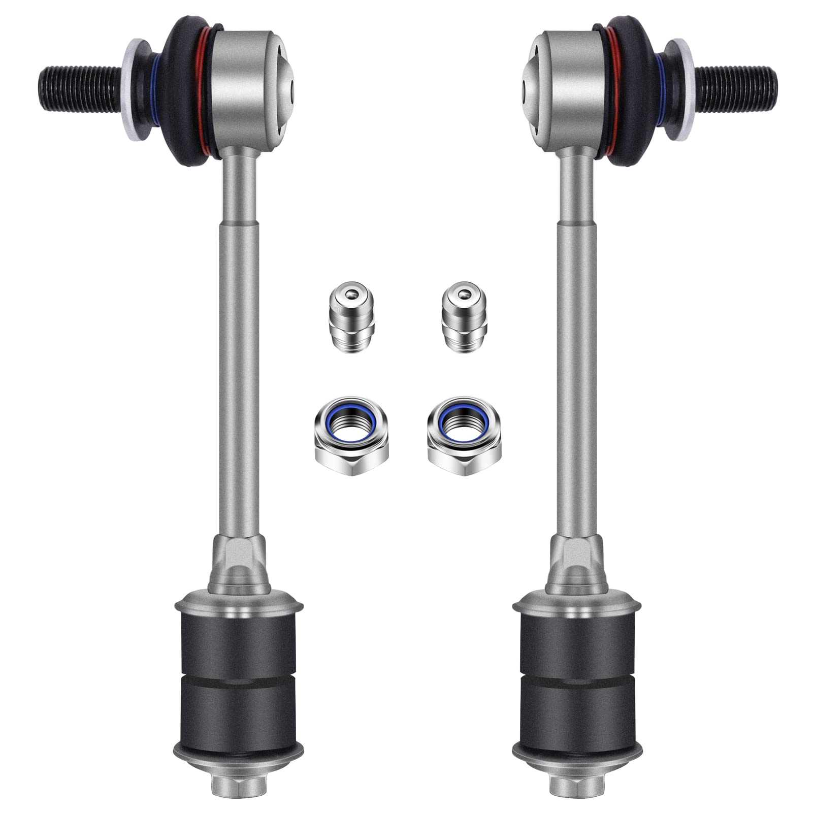 Lithops K90681 Zinc-Nickel Alloy Front Stabilizer Sway Bar Links Greaseable for Toyota 4Runner 1996-2002 for Toyota Tundra 2000-2002 Tacoma 2005-2015