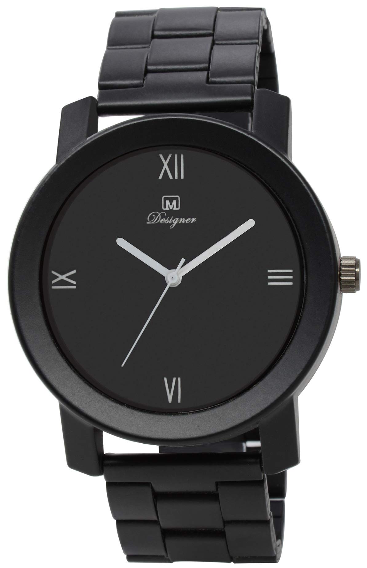 OM DESIGNER Analogue Matte Black Chain Steel Belt Watch for Mens & Boys OMI-3636 (B07RJGM1R1) Amazon Price History, Amazon Price Tracker