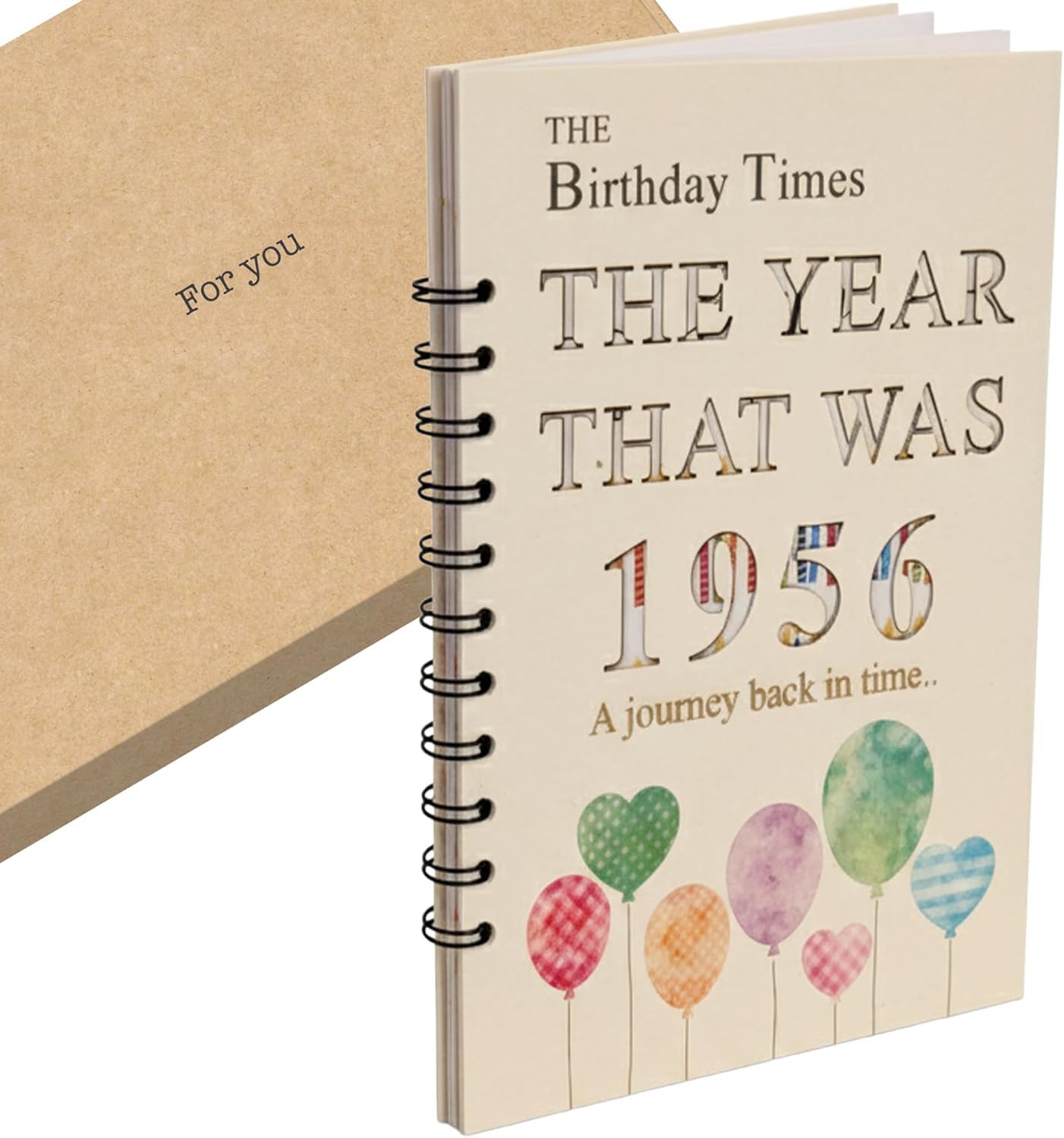 The Year that Was 1956 - Special 70th Birthday Card Book with Details about the Year of Birth (1956)