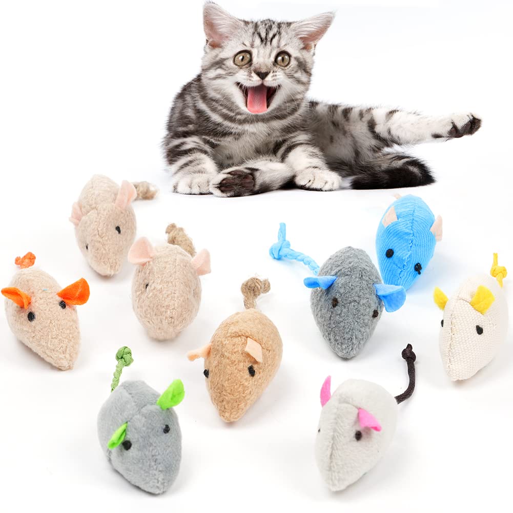 OSDUE Giocattolo di Erba Gatta, 9 Pezzi Giocattolo Catnip, Toys da Masticare per Gatto, Toys Cuscini per Gatti, Giocattoli per Gatti Eccitanti, per Dental Care Pratica ad Eliminare Alitosi