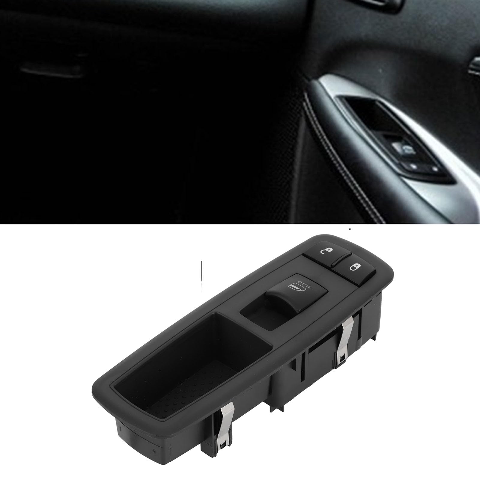4602544AG Interruttore Alzacristallo Elettrico, Interruttore Sostitutivo Lato Passeggero Anteriore Destro, Alzacristallo One Touch, Ideale per città e Campagna 2011-2016, Grand Caravan