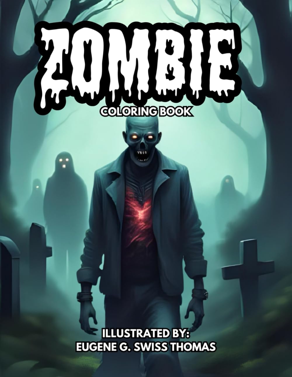 Zombie Coloring Book
