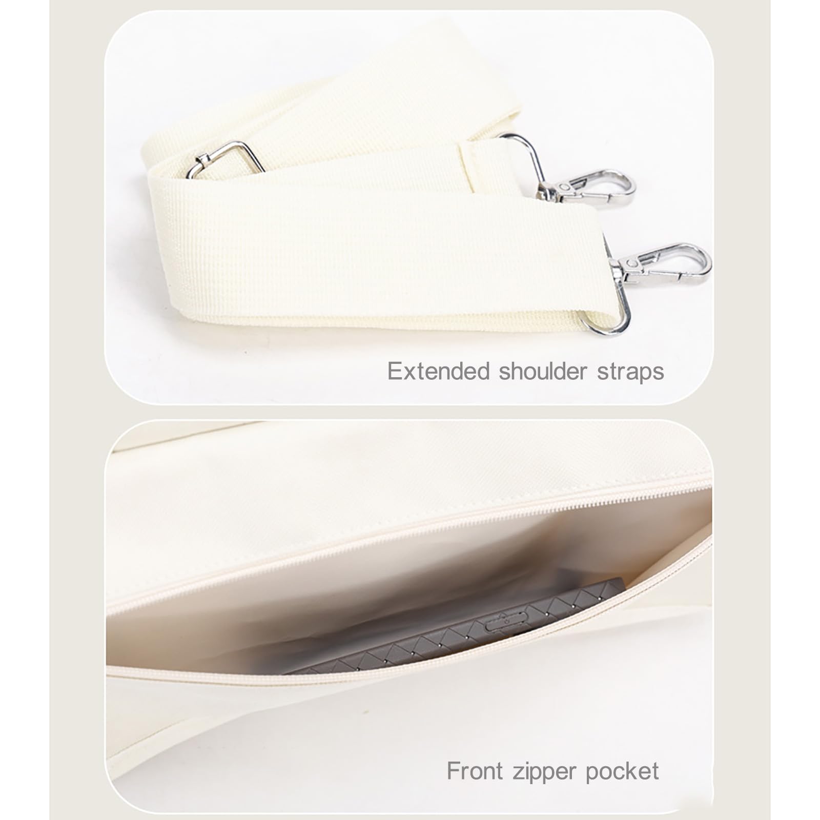 Sac De Transport à roulettes Double Couche pour Animaux De Compagnie avec FenêTres en Filet Et Tapis Amovible pour Deux Chats, Adapté Aux Avions, Au Camping Et à L'ExtéRieur, Blanc (Single Layer)