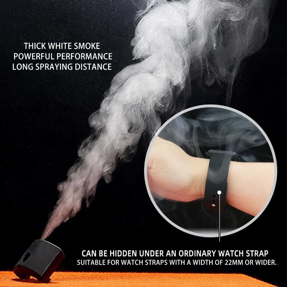 Amazing Smoke Watch Magic Tricks Arm Bogenförmige Steuerung Rauchgerät Requisiten Mentalismus Close Up Street Magier Gimmick