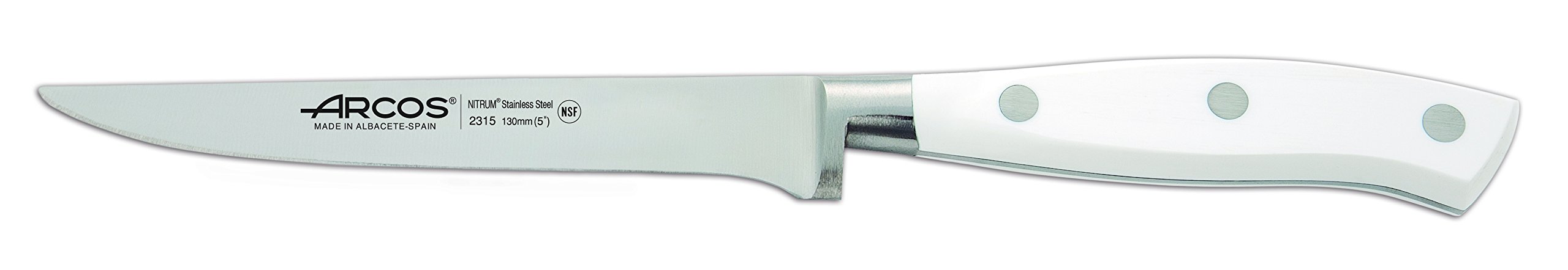 Arcos Riviera Blanc Set 3 Cuchillos Forjados Acero Inoxidable Nitrum