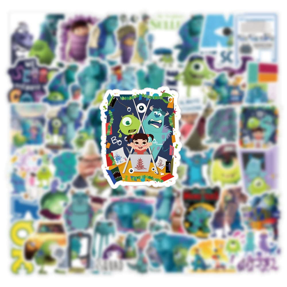 Amazon.com: 63Pcs Monsters Inc Stickers Pack, Cartoon Comedy Vinyl