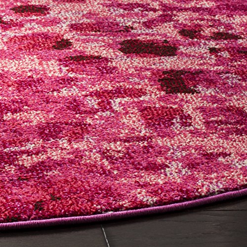 Tapete redondo Boho Chic 6'7" Fuchsia SAFAVIEH miniatura 3