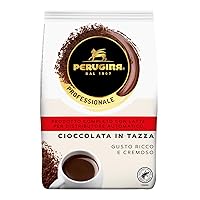 PERUGINA Cioccolata Completa Preparato per Bevanda al Cacao Magro per macchina automatica in polvere