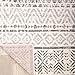 Rugshop Geometric Boho Perfect for high Traffic Areas of Your Living Room,Bedroom,Home Office,Kitchen Runner Rug 2' x 7' Gray