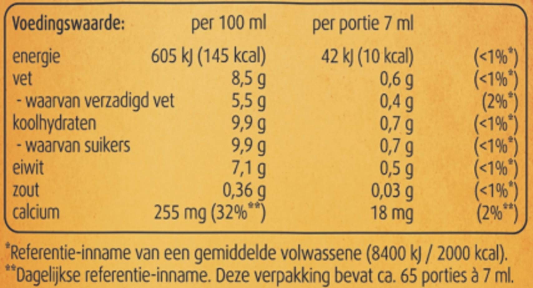 Friesche Vlag Correa de oro de leche de café 18 x 455 ml
