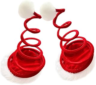 Totority 2 Peças Fantasias Para Adultos Fantasias Masculinas Roupas Infantis Calças Chapéus De Coco De Papai Noel Chapéus Decorativos Chapéu Suprimentos De Natal Decoração De