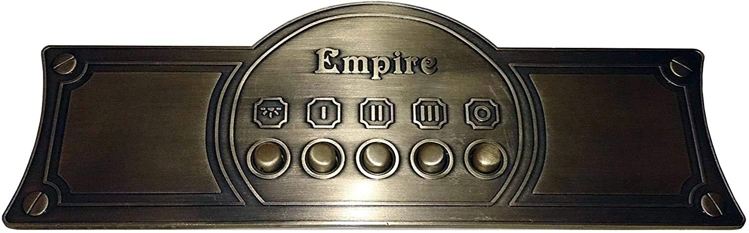 Kaiser Empire cappa aspirante a parete 60 cm/Avorio – Empire/manico – bronzo/motore potente 910 m³/h/ESSE/retrò/incl. Filtro a carbone attivo/scarico aria convezione