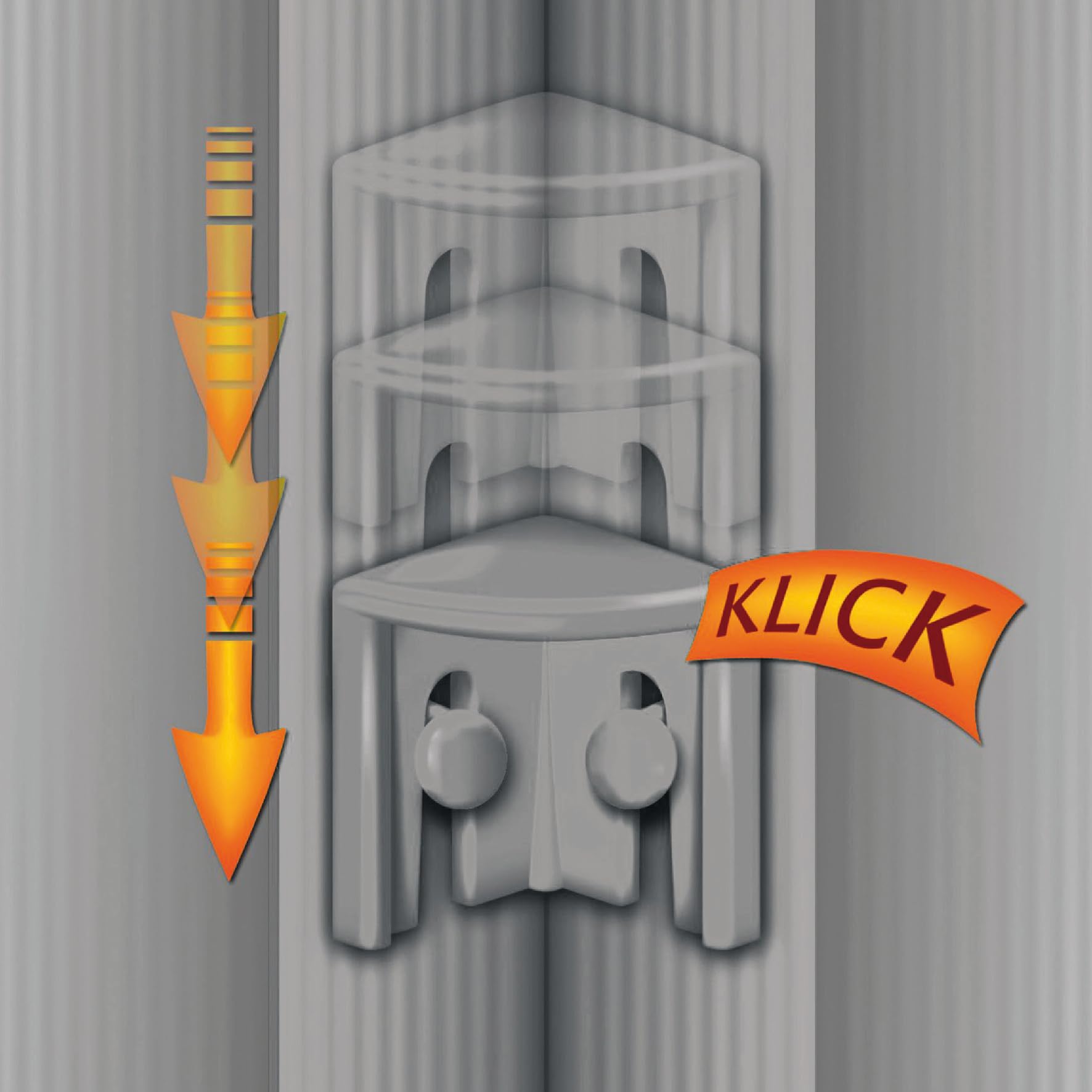 JUWEL 20222 Easy FIX 120/80 Serre thermique (pour plate-bande surélevée à cadre de palette 120 x 80 cm, profilés en aluminium inoxydable, 2 fenêtres avec protection contre le vent, plaques alvéolaires