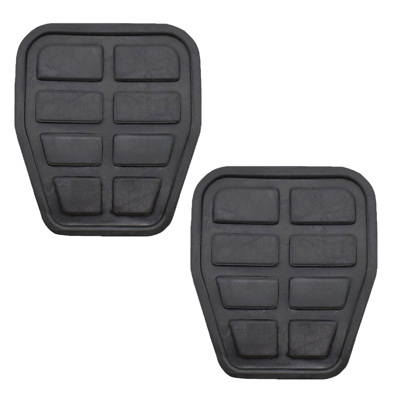 2Pcs 321721173 Rubber Brake Clutch Pedal Pad Cover, Pedal Pad Cover Compatible with VW Jetta Golf Mk2 Mk3 Passat B2 B3 B4 Polo Mk2 Mk3-picture-18