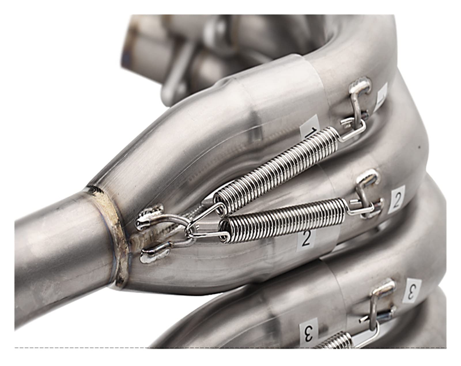 Abgasschalldämpfer Motorrad Auspuff Slip-On Front Link Rohr Escape Moto Volle System Bewegliche Verbinden Für CBR650F Für CBR650 Für CB650F Auspuff Schalldämpfer(3)
