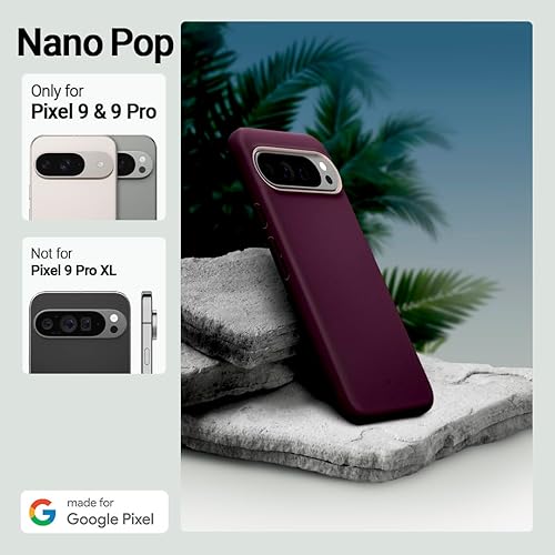 Miniatura 2 de Caseology Funda de silicona Nano Pop compatible con Google Pixel 8 Pro 5G prueba de caídas de grado militar (2023) - Azul marino arándano