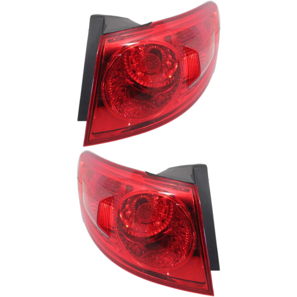 OE Replacement Taillight Assembly - Passenger Side For Hyundai Santa Fe, Partslink HY2801133, Made In Taiwan - View #2