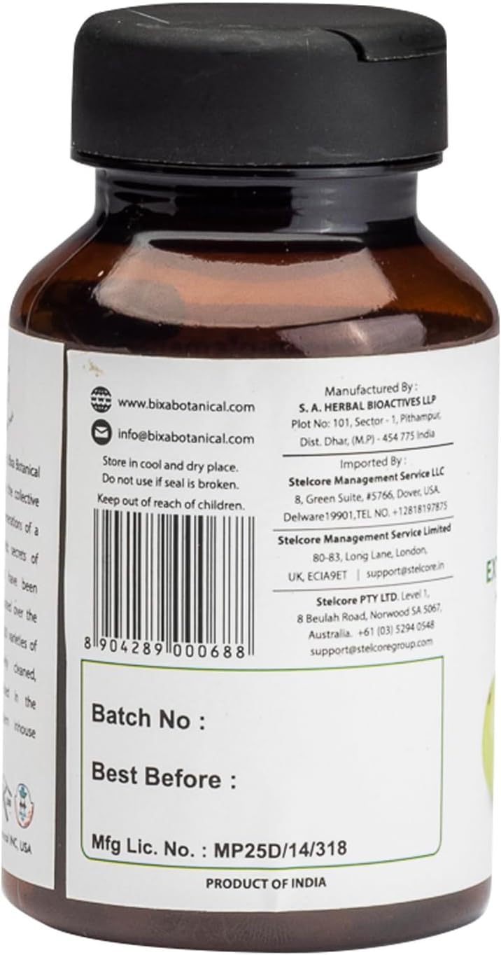 Amla Extract Capsule (Indian Gooseberry, Emblica officinalis) Ideal Vitamin C Supplement | Pure & Natural Super Food Supplement 450 MG Veg Capsules 60 Count (Pack of 1) — Amazon image 4