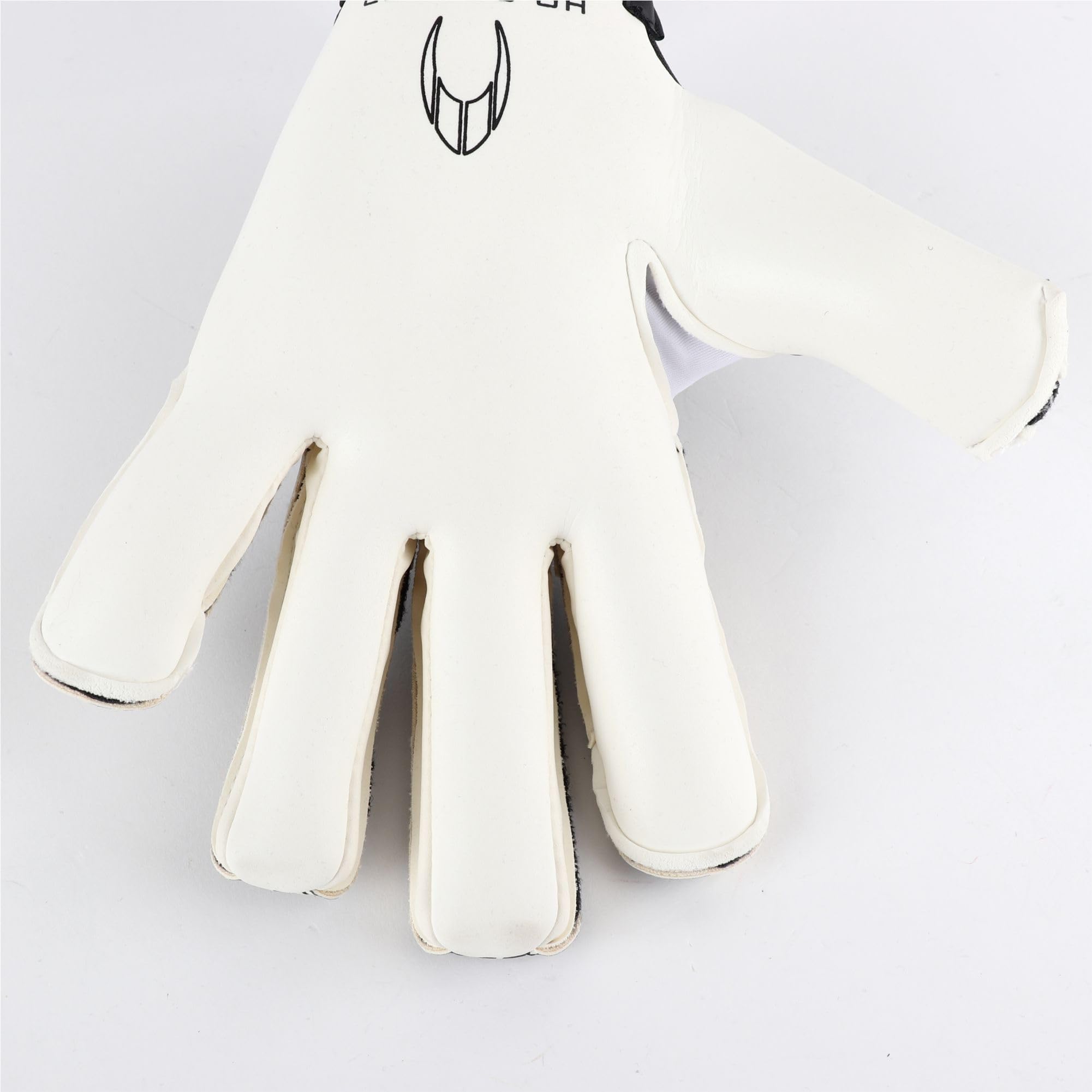 HO Soccer Guerrero Pro Justice RN Black Guanti da Portiere, Unisex Adulto, Nero/Bianco 8,5